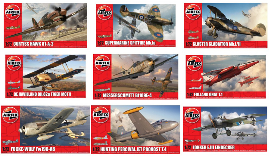 vintage model aircraft kits