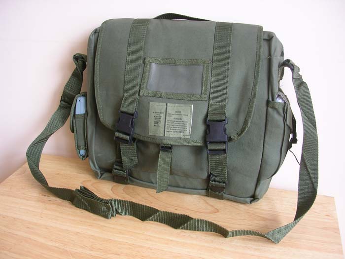 army canvas satchel