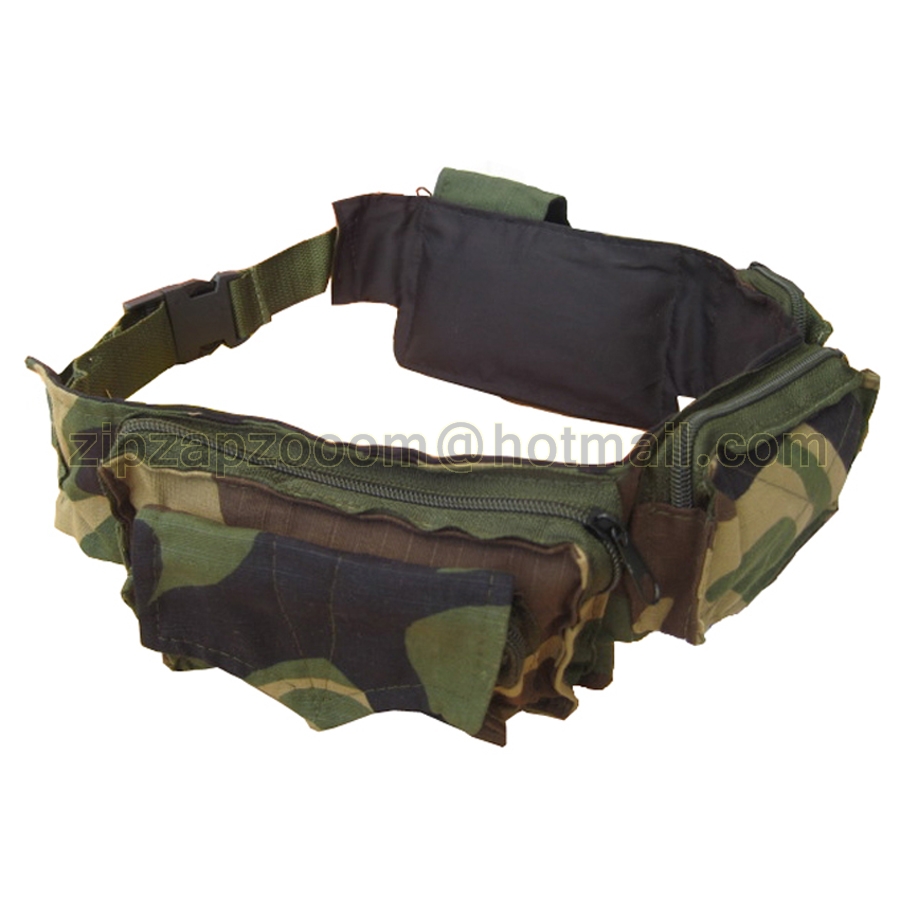 Army Combat Utility Belt Military Retro Travel Waist Bum Day Pack Bag ...