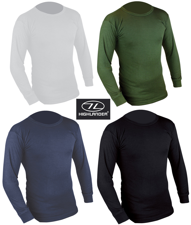 mens white long sleeve thermal top