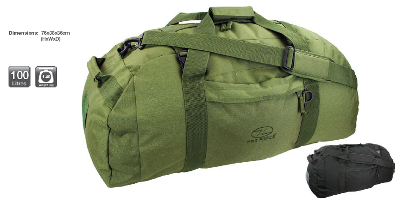 military holdall