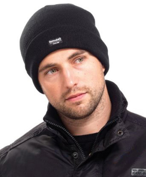 black wooly hat mens